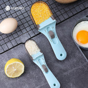 WORTHBUY Creative Adjustable Measuring Spoons With Scale Plastic Measuring Scoops For Baking Accessories Kitchen Measuring Tools