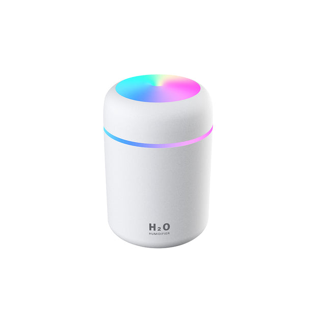 Portable 300ml Humidifier USB Ultrasonic Dazzle Cup Aroma Diffuser Cool Mist Maker Air Humidifier Purifier with Romantic Light