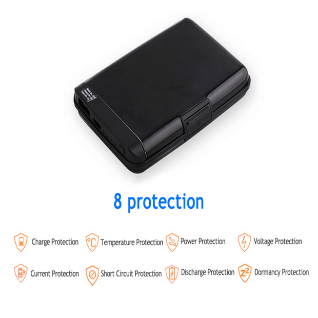 2 in 1 E-Charge Wallet Wallets And Purses Ladies Clutch Wallet Men  Power Bank Pocket Charger Card Holder Card Wallet